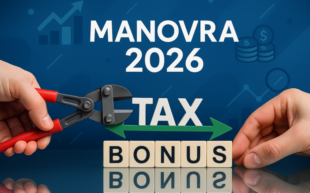 MANOVRA 2026: DALLA STRETTA SULLE COMPENSAZIONI ALL’UTILIZZO DATI “E-FATTURE” DA PARTE DI ADER