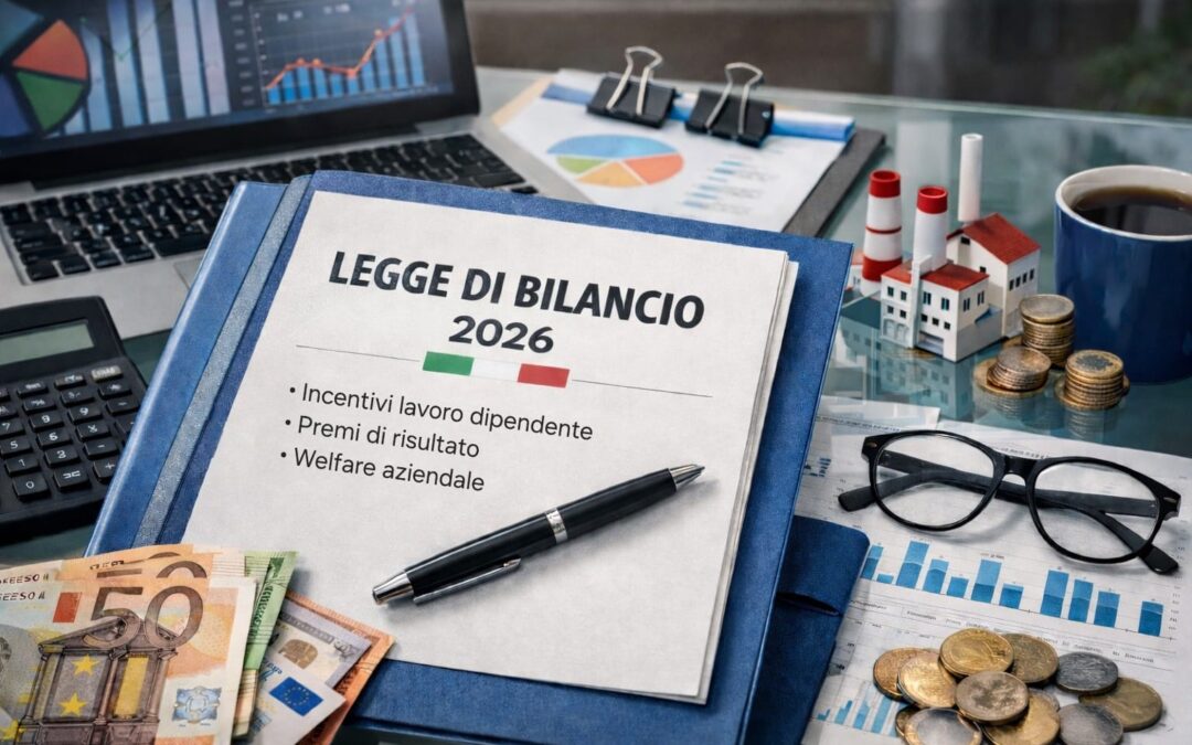 MANOVRA DI BILANCIO 2026: IMPATTO SU RETRIBUZIONI, PREMI E WELFARE